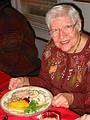 Nov 22, 2001 - Thanksgiving at Paul and Norma's in Tewksbury, Massachusetts.<br />Marie, before the meal.