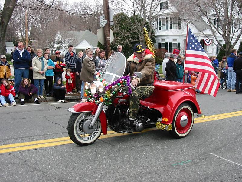 Dec 2, 2001 - Annual Santa Parade, Merrimac, Massachusetts.