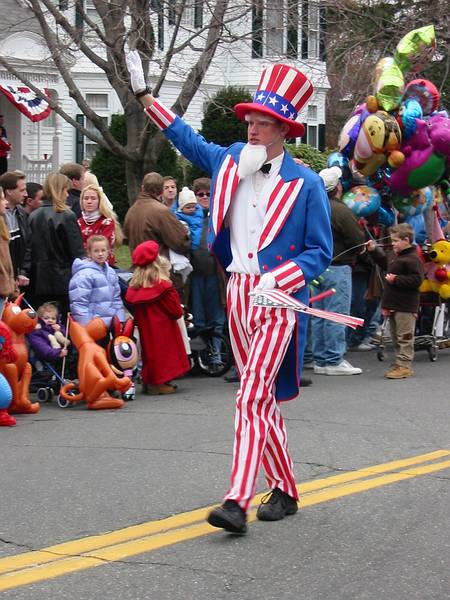 Dec 2, 2001 - Annual Santa Parade, Merrimac, Massachusetts.