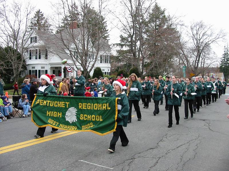 Dec 2, 2001 - Annual Santa Parade, Merrimac, Massachusetts.