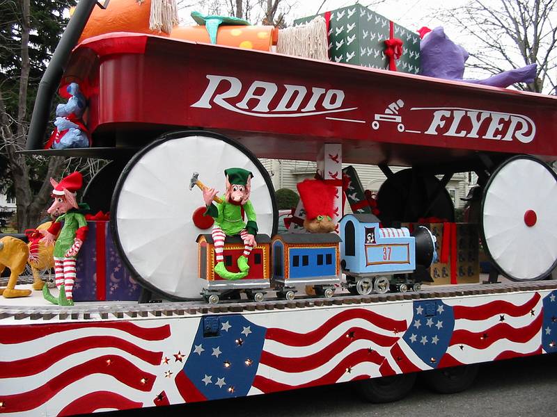 Dec 2, 2001 - Annual Santa Parade, Merrimac, Massachusetts.