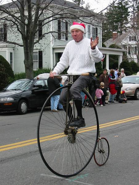 Dec 2, 2001 - Annual Santa Parade, Merrimac, Massachusetts.