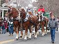Dec 2, 2001 - Annual Santa Parade, Merrimac, Massachusetts.