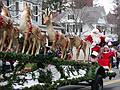 Dec 2, 2001 - Annual Santa Parade, Merrimac, Massachusetts.