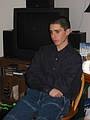 Dec 25, 2001 - At Tom and Kim's in South Hampton, New Hampshire.<br />TJ.