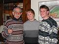 Dec 28, 2001 - At the Delviks at 4 Ocean Street, Manchester, Massachusetts.<br />Ronnie, Krista (Delviks) and Marc Frankenberry.