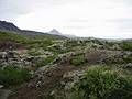 Aug 28, 2001 - Site of an extinct volcano at Grbrk, Iceland.