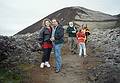 Aug 28, 2001 - Site of an extinct volcano at Grbrk, Iceland.<br />Holly and Carl, Egils, Dagbjrt, and Joyce.