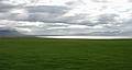 Aug 28, 2001 - ingeyrar.<br />View southwest to Lake Hp.