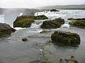 Aug 29, 2001 - Goafoss (the waterfall of the gods), Iceland.
