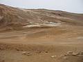 Aug 29, 2001 - Bjarnarflagssto geothermal area 3 km east of Reykjahl, Iceland.