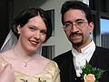 Aug 31, 2001 - Inga and Eric's wedding, Eskifjrur, Iceland.<br />Inga and Eric.