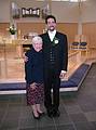 Aug 31, 2001 - Inga and Eric's wedding, Eskifjrur, Iceland.<br />Marie and grandson Eric.