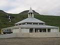 Aug 31, 2001 - Inga and Eric's wedding, Eskifjrur, Iceland.<br />The church.