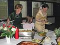 Aug 31, 2001 - Inga and Eric's wedding reception and Atli's 60th birthday celebration, Eskifjrur, Iceland.<br />Benna, Dagbjrt, and Inga.