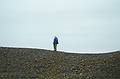 Sept 1, 2001 -Shore of the river Hrt (?) off Rt. 1, Iceland.<br />Egils (photo by Baiba Abrams).
