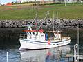 Sept 3, 2001 - Keflavk, Iceland.<br />A fishing boat.
