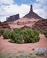 May 13, 2001 - Castle Valley Road off scenic highway Utah-128.<br />Castleton Tower.