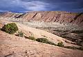 May 13, 2001 - Arches National Park, Utah.<br />View along trail to Delicate Arch.
