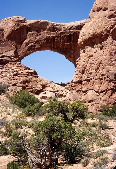 May 14, 2001 - Arches National Park, Utah.<br />North Window.