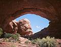 May 14, 2001 - Arches National Park, Utah.<br />North Window.
