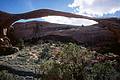 May 14, 2001 - Arches National Park, Utah.<br />Landscape Arch.