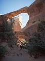 May 14, 2001 - Arches National Park, Utah.<br />Double O Arch.