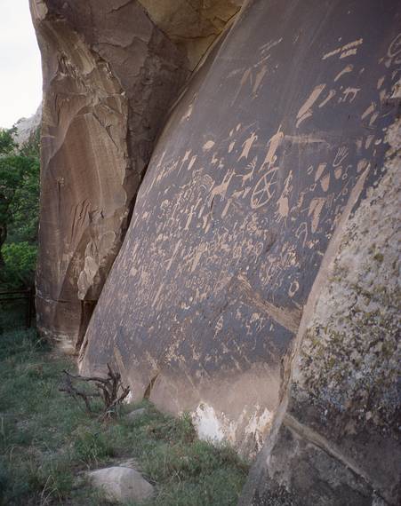 May 15, 2001 - Newspaper Rock off UT-211 (access road to Canyonlands NP), Utah.