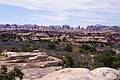 May 15, 2001 - The Needles District of Canyonlands National Park, Utah<br />The Needles from Viewpoint #1 along Slickrock Trail.