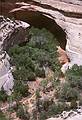 May 16, 2001 - Natural Bridges National Monument, Utah.<br />Katchina Bridge from overlook.
