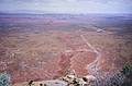 May 16, 2001 - Moki Dugway (UT-261), Utah.<br />View from the top.