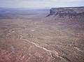 May 16, 2001 - Moki Dugway (UT-261), Utah.<br />View from the top.