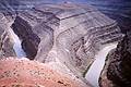 May 16, 2001 - Overlook at Goosenecks State Park off UT-261, Utah.<br />The San Juan River.