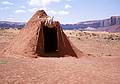 May 17, 2001 - Full day tour of Mystery Valley and Monument Valley, Utah/Arizona.<br />A men's hogan.