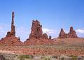 May 17, 2001 - Full day tour of Mystery Valley and Monument Valley, Utah/Arizona.<br />Totem Pole and the Yeibichai.