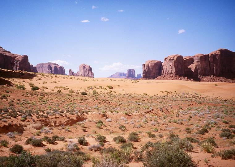 May 17, 2001 - Full day tour of Mystery Valley and Monument Valley, Utah/Arizona.