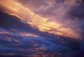 May 18, 2001 - North Rim of the Grand Canyon, Arizona.<br />Clouds at sunset.