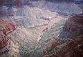 May 19, 2001 - North Rim of the Grand Canyon, Arizona.<br />Looking down from Cape Royal into canyon leading to the Colorado River.