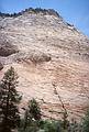 May 20, 2001 - Entrance road (UT-9) from the east to Zion National Park, Utah.