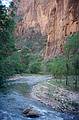 May 21, 2001 - Riverside Walk, Zion National Park, Utah<br />North Fork Virgin River above Temple of Sinawava, the trailhead to the walk.
