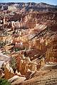 May 22, 2001 - Bryce Canyon National Park, Utah.<br />Hike along Navajo Loop Trail and Queens Garden Trail.<br />View of the south rim side of the canyon.