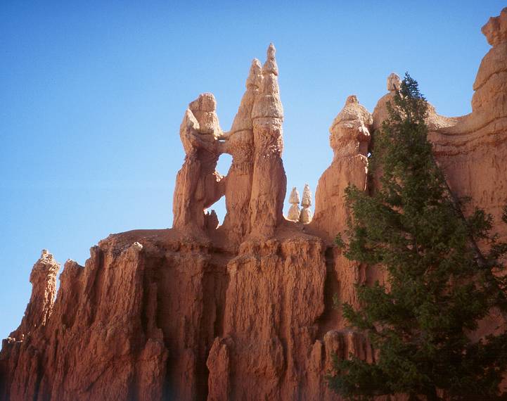 May 23, 2001 - Peekaboo Loop Trail Hike, Bryce Canyon National Park, Utah.<br />See p.103 of "Ansel Adams in Color". I saw Ansel Adams' version later.