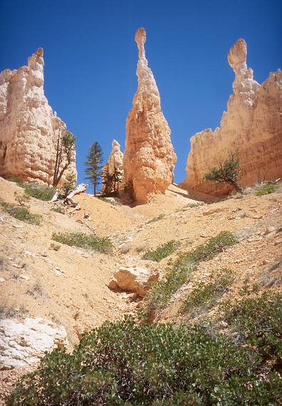 May 23, 2001 - Peekaboo Loop Trail Hike, Bryce Canyon National Park, Utah.