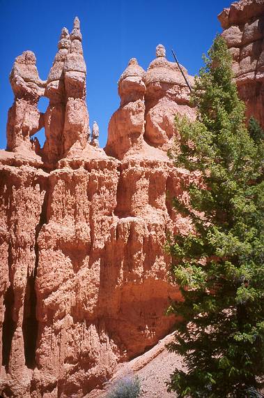 May 23, 2001 - Peekaboo Loop Trail Hike, Bryce Canyon National Park, Utah.