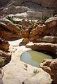 May 25, 2008 - Hike in Capitol Gorge, Capitol Reef National Park, Utah<br />Another water pocket.