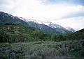 May 25, 2008 - Mount Nebo Scenic Byway (FR-015), Uinta National Forest, Utah.<br />Southernost Wasatch Range with Mount Nebo as the highest peak