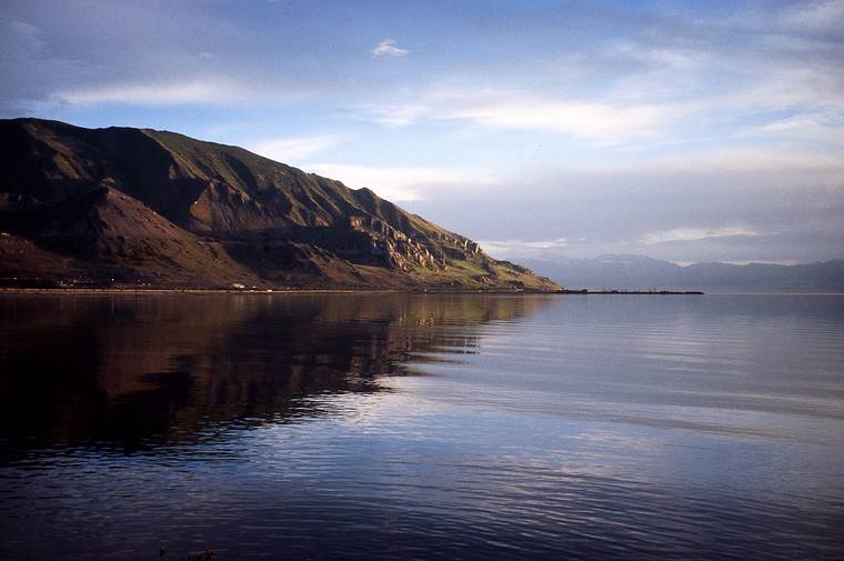 May 25, 2001 - Salton, Utah.<br />Great Salt Lake.