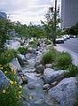 May 26, 2001 - Salt Lake City, Utah.<br />Curbside stream.