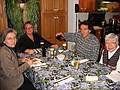 Jan 14, 2002 - At Paul and Norma's in Tewksbury, Massachusetts.<br />Joyce's birthday dinner.<br />Joyce, Norma, Paul and Marie.