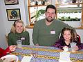 Jan 20, 2002 - At Paul and Norma's in Tewksbury, Massachusetts.<br />Marie's 80th birthday party.<br />Kim, Jay R., and Kylie.